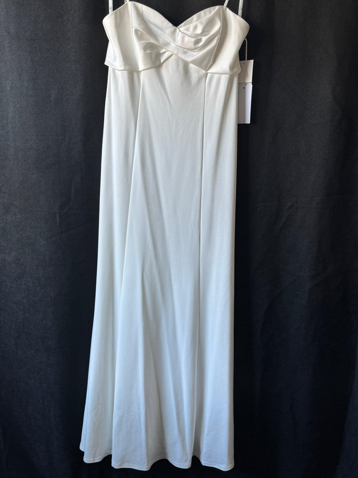 Size 12 DB Studio Sheath Wedding Dress