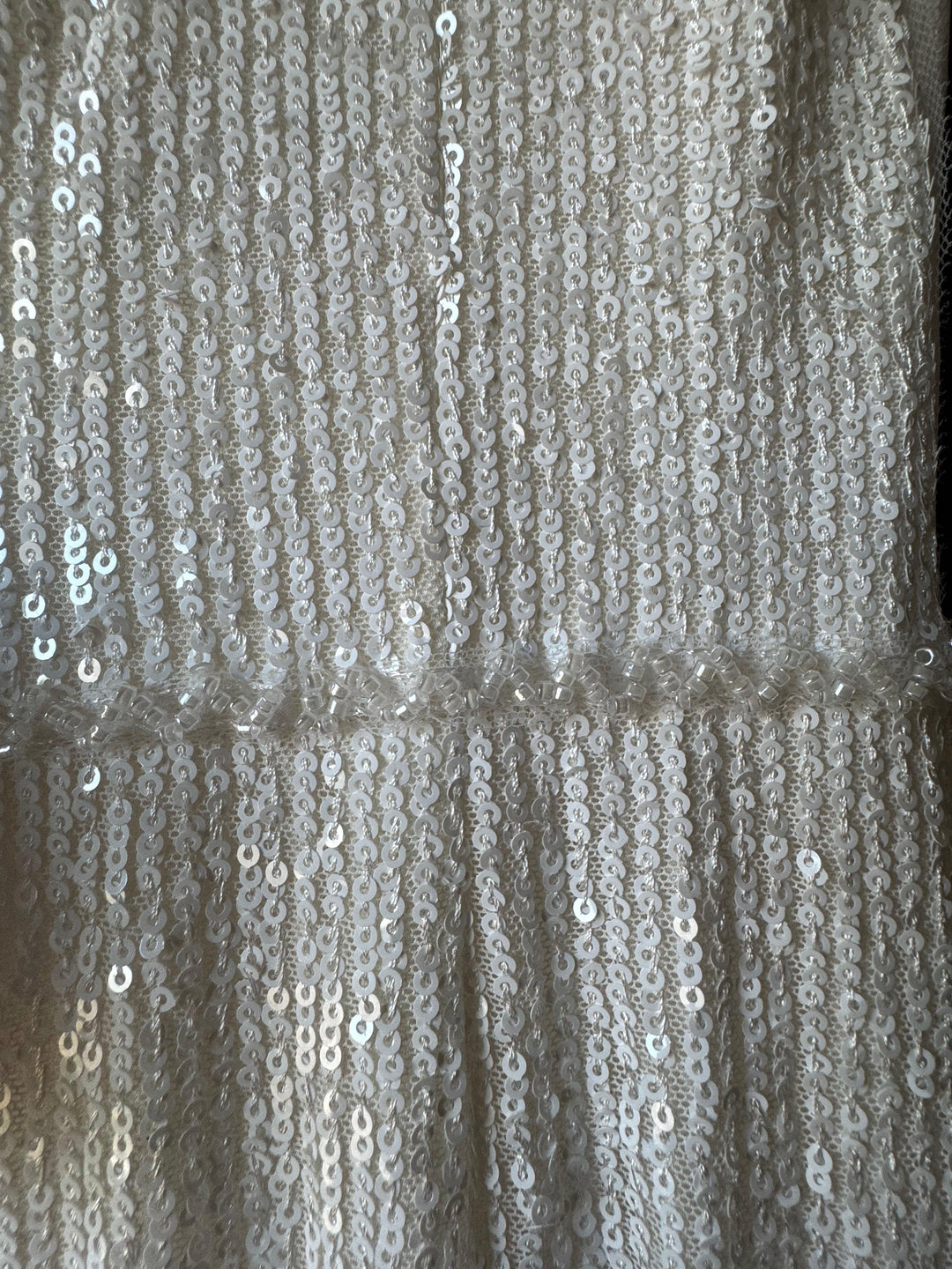 Size 10 DB Studio Sequin A-Line Wedding Dress