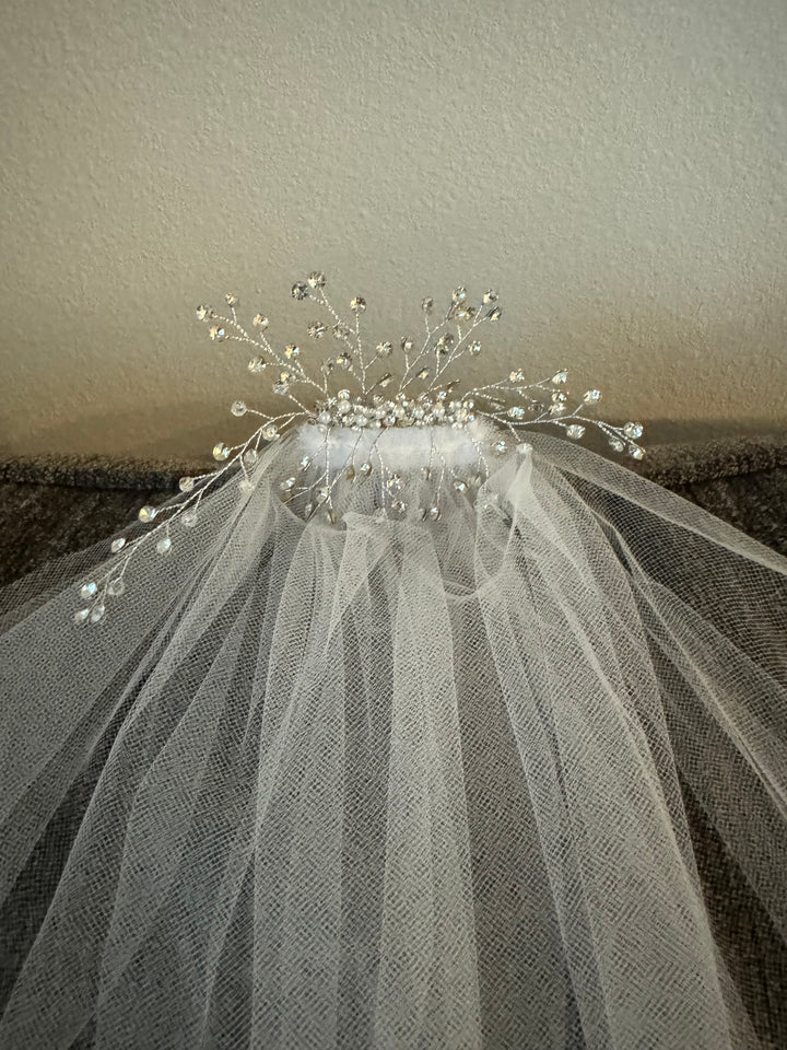 Silver Leaf Veil