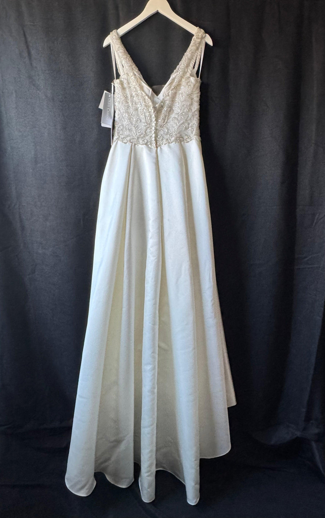 Size 8 Oleg Cassini Beaded Ballgown