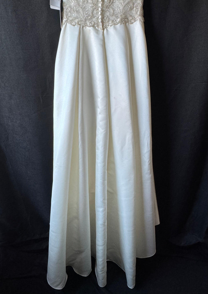 Size 8 Oleg Cassini Beaded Ballgown