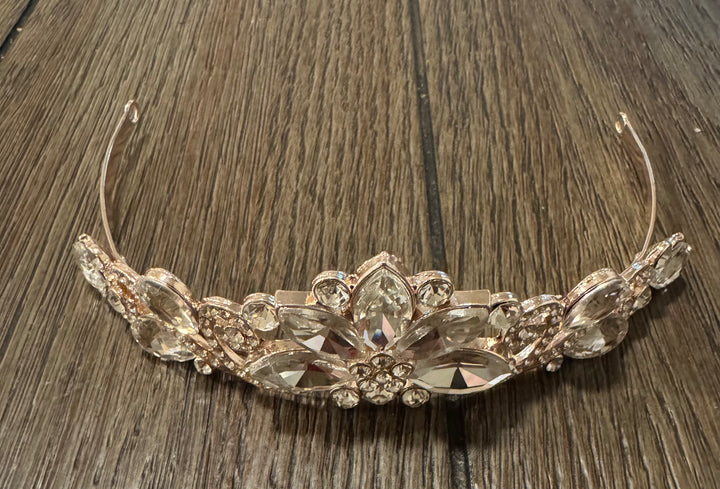 Rose Gold Bridal Tiara