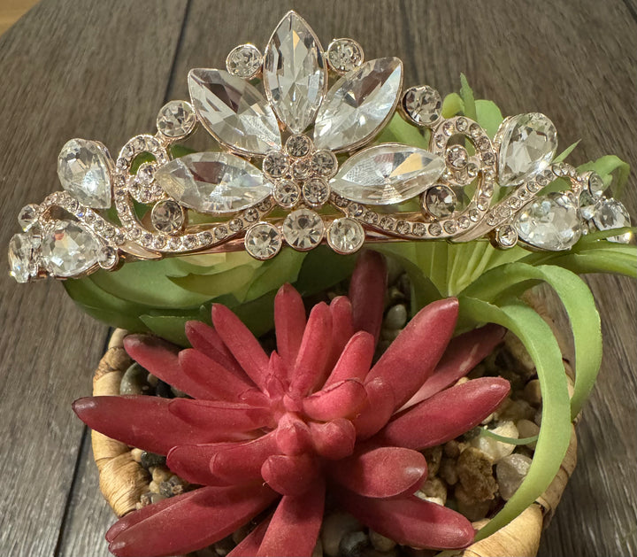 Rose Gold Bridal Tiara