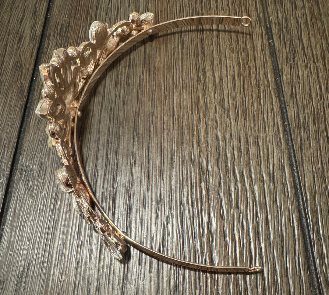 Rose Gold Bridal Tiara