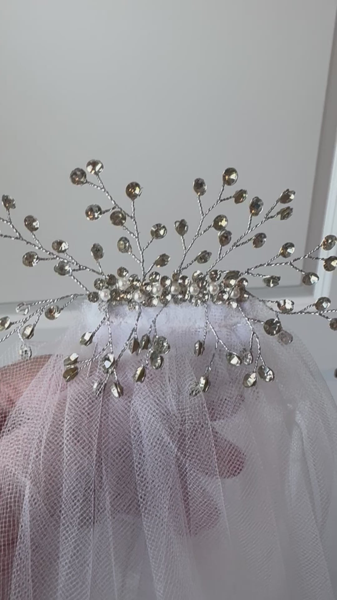 Silver Leaf Veil