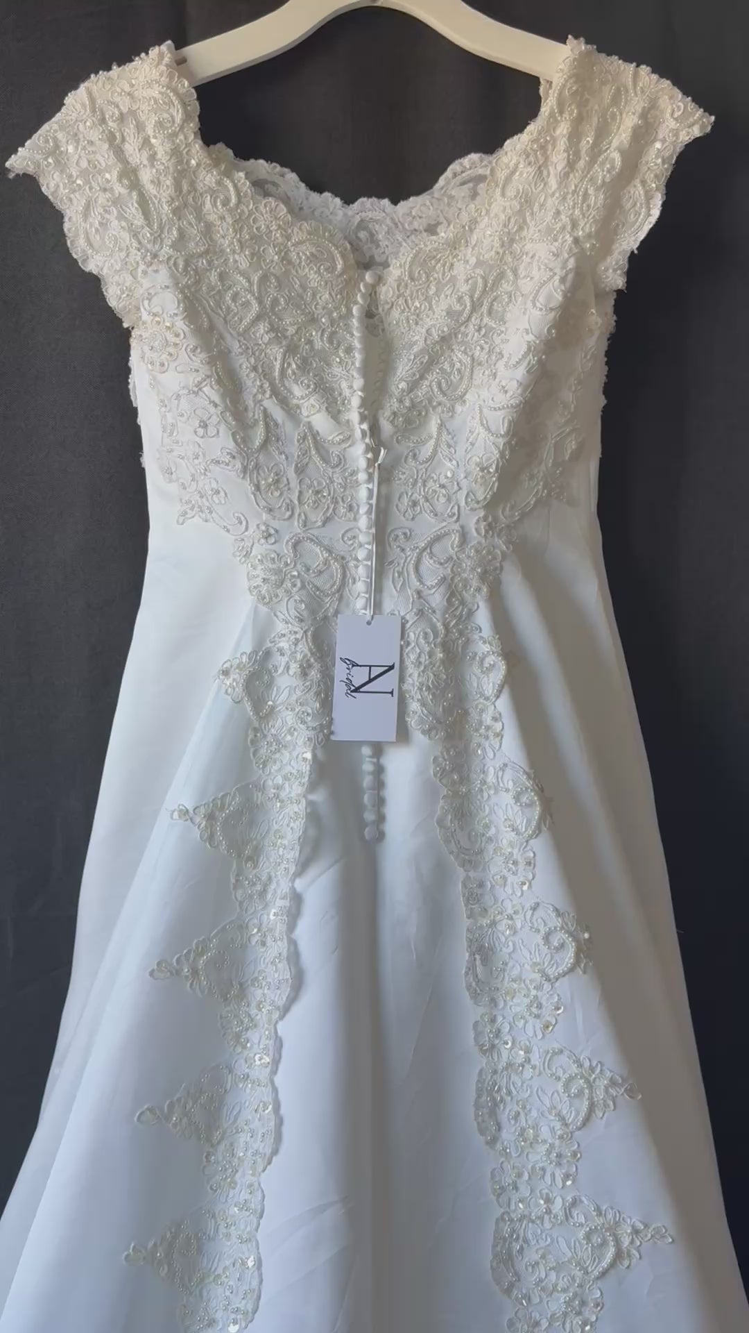 Size 14 Michaelangelo A-Line Wedding Dress